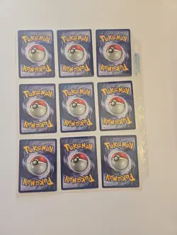 9 Vintage Pokemon Card Lot 1st Edition Dodrio Also Nidoqueen Flareon Wigglytuff - Image 5