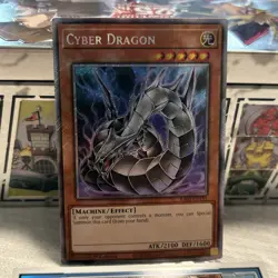 Cyber Dragon Platinum Secret Rare Card RA03-EN155 NM - Image 3