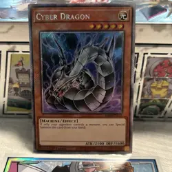 Cyber Dragon Platinum Secret Rare Card RA03-EN155 NM - Image 4
