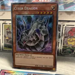 Cyber Dragon Platinum Secret Rare Card RA03-EN155 NM - Image 5
