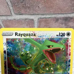 Pokemon Rayquaza Amazing Rare Holo 138/185 Swsh04: Vivid Voltage Card - Image 4