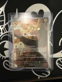 Pokemon Dedenne Holo Card 093/088 Tail Generator Thunder Shock Basic Lightning - Image 1