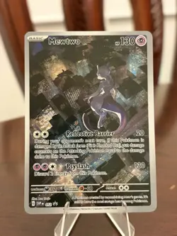 Mewtwo 052 Sv: Scarlet & Violet Promo Cards Holo Full Art Black Star - Image 1