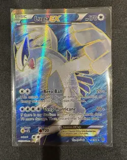 Lugia EX (94 Full Art) 94/98 XY Ancient Origins Holo Pokemon Card - Image 1
