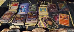 Pokemon TCG Mixed Card Lot Pikachu Charizard Eevee Groudon Lycanroc GX VMAX Foil - Image 3