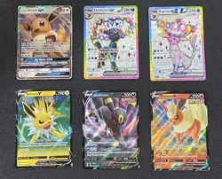 Pokemon Card Lot Umbreon Promo 176 Espeon Ex 175 Umbreon Eevee GX SM174 - Image 1