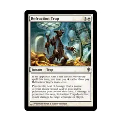 WOTC MtG Worldwake Refraction Trap (U) (x4) NM - Image 1