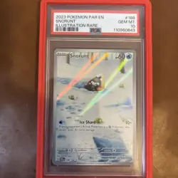 Pokemon TCG Snorunt 188/182 Illustration Rare Holo Card Sv04: Paradox Rift - Image 1