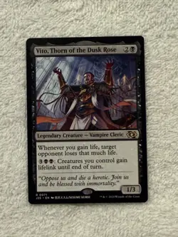 MTG: Foundations #R0071 Vito, Thorn of the Dusk Rose Near Mint Unplayed - Image 1