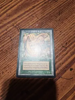 MTG Magic the Gathering Saproling Token Invasion (INV) Magic Player Rewards LP - Image 2