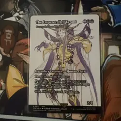 The Emperor, Hell Tyrant - Yawgmoth, Thran Physician - Showcase FCA #0011 Reg - Image 1