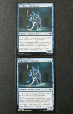 2 COPIES - Persistent Petitioners Ravnica Allegiance Regular - Image 1