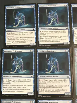 MTG Lot X12 Persistent Petitioners Ravnica Remastered And Allegiance - Image 2