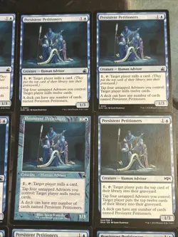 MTG Lot X12 Persistent Petitioners Ravnica Remastered And Allegiance - Image 3