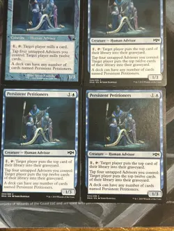 MTG Lot X12 Persistent Petitioners Ravnica Remastered And Allegiance - Image 4