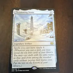 [1x] Thrumming Stone Near Mint, English Double Masters 2022 MTG Magic - Image 1