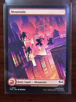 MTG Teenage Mutant Ninja Turtles #0194 Mountain - Land - Image 1