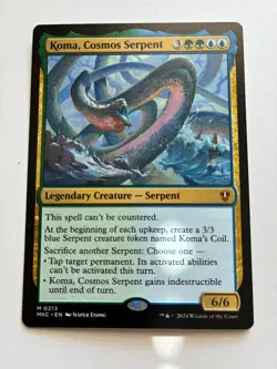 MTG Koma, Cosmos Serpent Commander: Murders at Karlov Manor Regular NM - Image 1