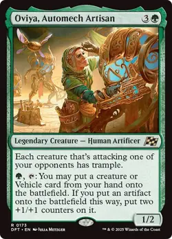 OVIYA, AUTOMECH ARTISAN x1 mtg NM-M Aetherdrift 1 Rare - Image 1