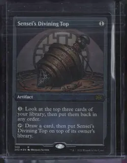 Magic The Gathering Double Masters #566 Sensei's Divining Top - Image 1