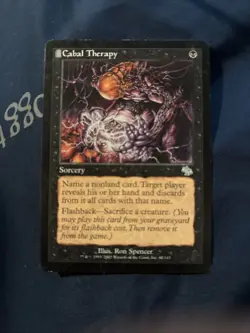 *** Cabal Therapy *** Judgement LP/MP MTG English - Image 1