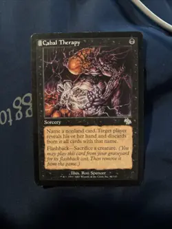 *** Cabal Therapy *** Judgement LP/MP MTG English - Image 2