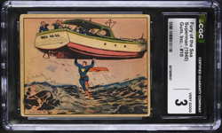 1940 Superman #10 FURY OF THE SEA - CGC 3 - Image 1