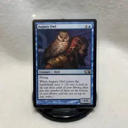 MTG Magic the Gathering Augury Owl 45/255 Magic 2011 LP Regular - Image 1