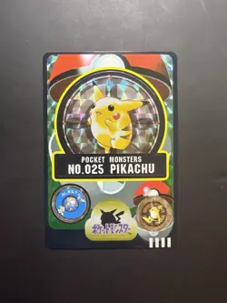 [Mint] PIKACHU 025 PRISM SEALDASS SERIES 2 JAPANESE POKEMON [P] - Image 1