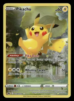 Pikachu GG30/GG70 Crown Zenith: Galarian Gallery Pokemon TCG - Image 1