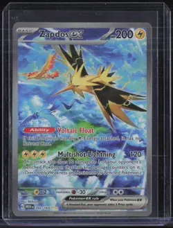 2023 Pokemon MEW EN Special Illustration Rare #202 Zapdos ex - Image 1