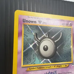 Unown [W] 29/105 - Neo Destiny Unlimited - Regular 2002 Pokemon WOTC - MP - Image 3