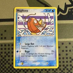 Magikarp 64/107 Deoxys Common Normal Pokemon TCG LP/NM - Image 1