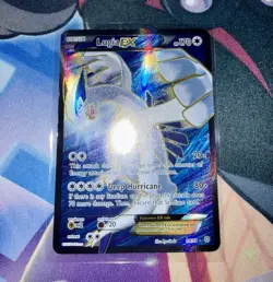 Lugia EX Full Art Ultra Rare 94/98 Holo Pokemon TCG XY Ancient Origins Card 2015 - Image 1