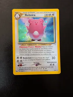 Blissey Heiteira 2/64 - Neo Revelation 1st Edition German - Pokemon Card MINT ++ - Image 2