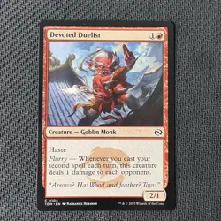 Devoted Duelist 0104 MTG Tarkir: Dragonstorm Near Mint (NM) - Image 1