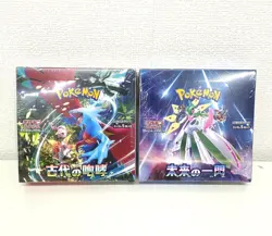 Pokemon Card Booster Box Ancient Roar & Future Flash sv4K sv4M with shrink NEW - Image 2