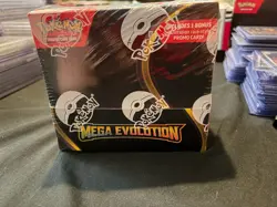 Pokemon TCG Mega Evolution ENHANCED BOOSTER BOX Factory Sealed w/PROMO!🔥IN HAND - Image 1