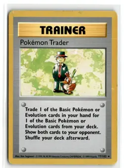 1999 POKEMON SHADOWLESS CLASSIC - BASE SET POKEMON TRADER RARE #77 - Image 1