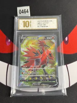 Galarian Zapdos V SR CS3aC-138/125 Pokemon TCG S-Chinese -Pyxis gold 10 - Image 1