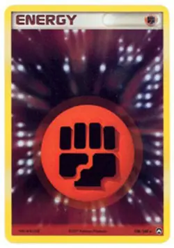 Fighting Energy - 108/108 - Rare Holo DMG, English Pokemon EX Power Keepers - Image 1