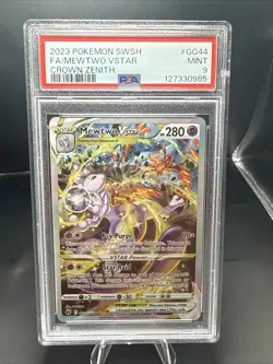Pokemon SWSH Crown Zenith Mewtwo VSTAR Galarian Gallery GG44/GG70 PSA 9 - Image 2