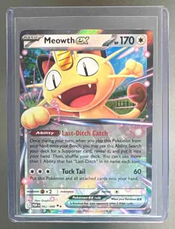 Meowth ex 2026 Pokemon Perfect Order #062 Double Rare (A) - Image 1