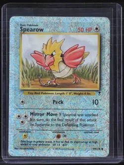 2002 Pokemon Legendary Collection #94 Spearow - Image 1