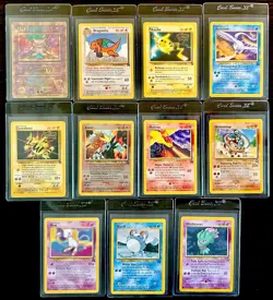 1999 POKEMON WOTC BLACK STAR PROMO LOT OF 11 - Image 1