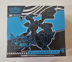 Pokemon TCG Scarlet Violet Black Bolt Elite Trainer Box( ETB)Sealed. - Image 1