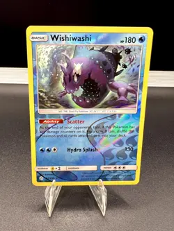 Wishiwashi 62/236 Holo Rare Cosmic Eclipse Pokemon Near Mint Reverse Holo - Image 1