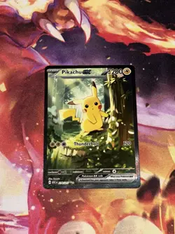 Pikachu ex SIR - 276/217 -Ascended Heroes Near Mint Pokemon TCG - Image 2