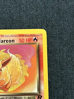 Pokemon TCG Dark Flareon 35/82 Team Rocket Regular Lightly Played - Image 4