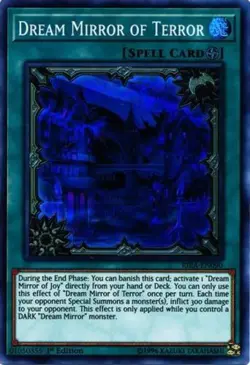 Dream Mirror of Terror - RIRA-EN090 - Super Rare - 1st Edition - Lightly Played - Image 1